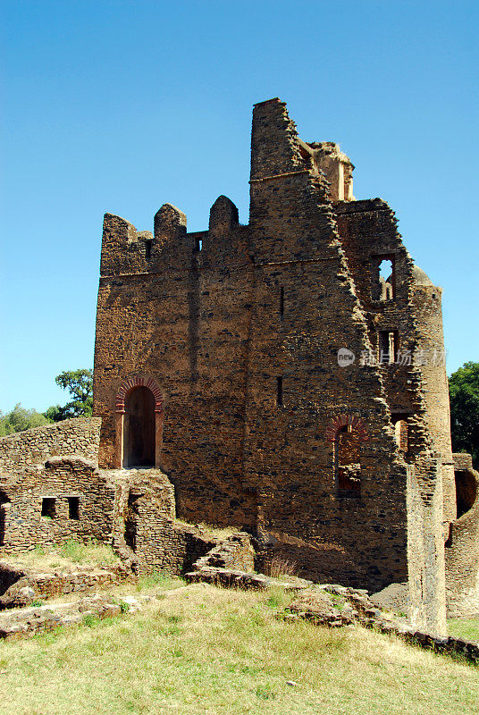 Gondar，埃塞俄比亚，Fasil Ghebbi, Iyasu城堡，联合国教科文组织世界遗产